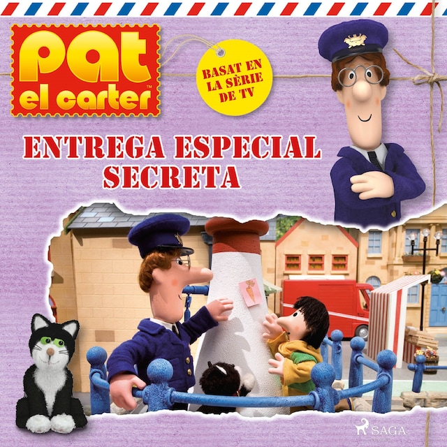 Book cover for Pat, el carter - Entrega especial secreta