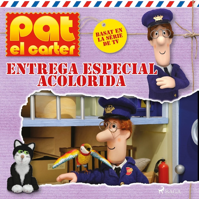Okładka książki dla Pat, el carter - Entrega especial acolorida