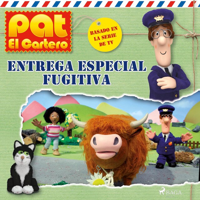 Portada de libro para Pat el cartero - Entrega especial fugitiva