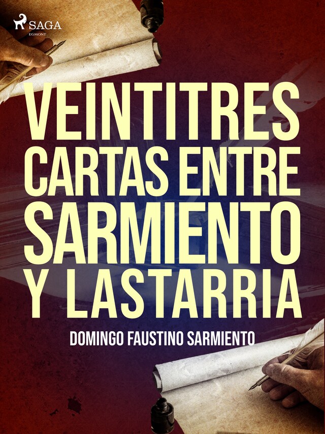 Couverture de livre pour Veintitres cartas entre Sarmiento y Lastarria