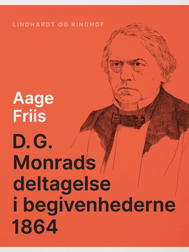Okładka książki dla D.G. Monrads deltagelse i begivenhederne 1864