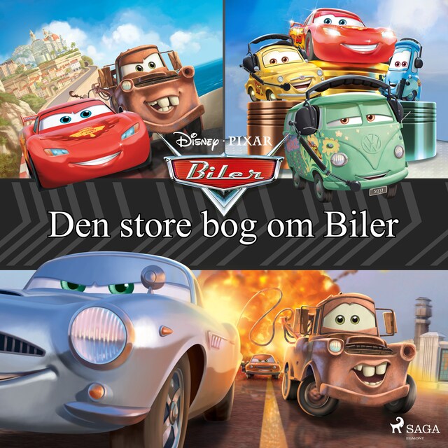 Bogomslag for Den store bog om Biler