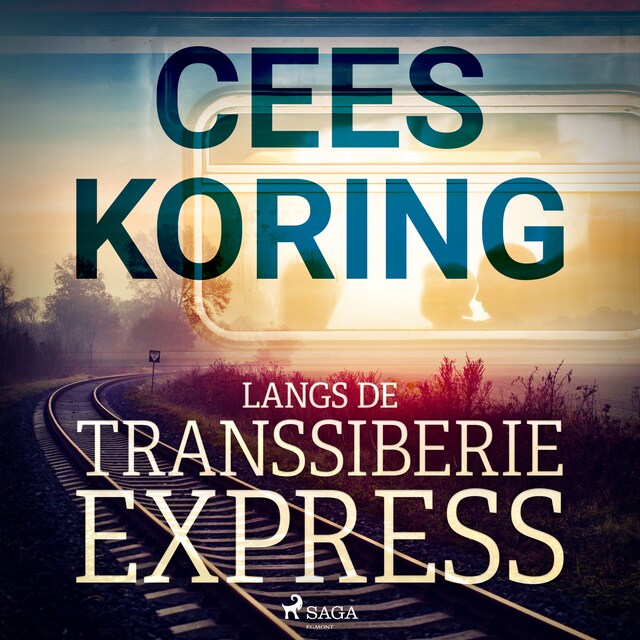 Boekomslag van Langs de Transsiberië Express