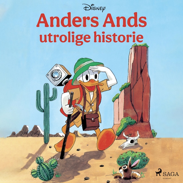 Bogomslag for Anders Ands utrolige historie