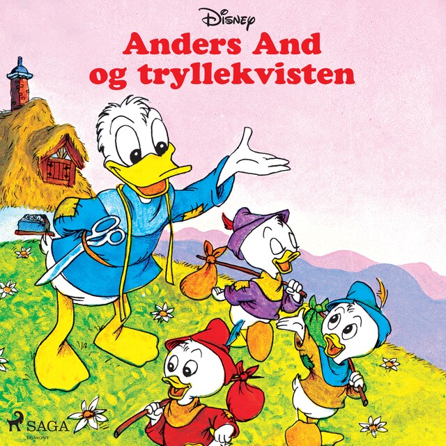 Bogomslag for Anders And og tryllekvisten