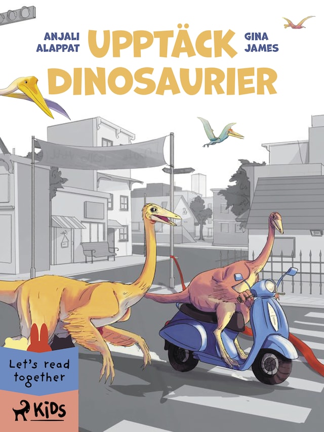 Book cover for Upptäck dinosaurier