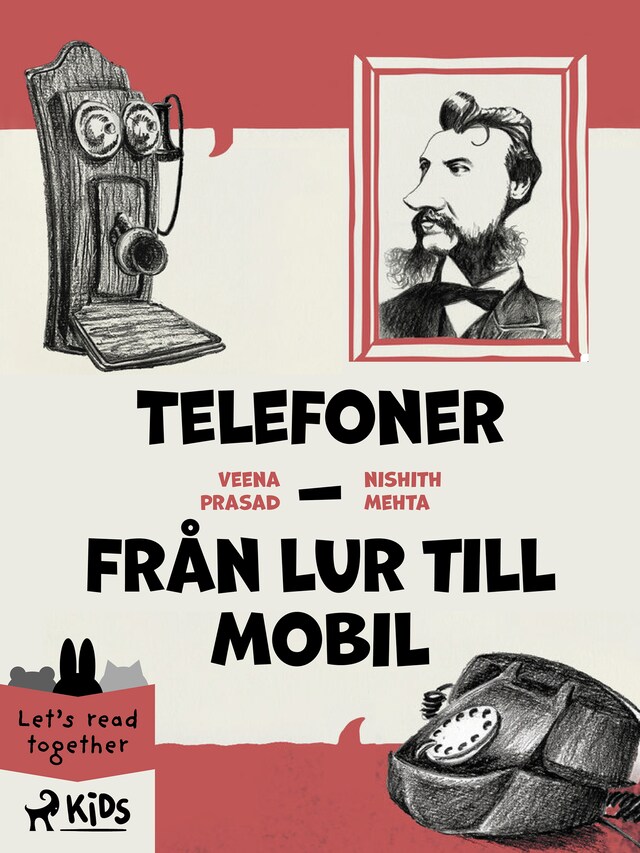 Couverture de livre pour Telefoner - Från lur till mobil