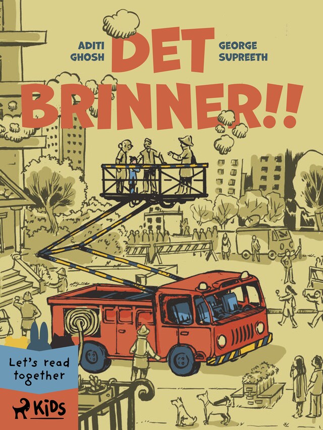 Book cover for Det brinner!!