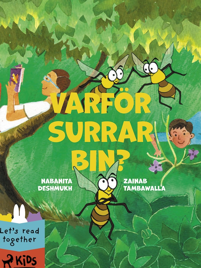 Couverture de livre pour Varför surrar bin?