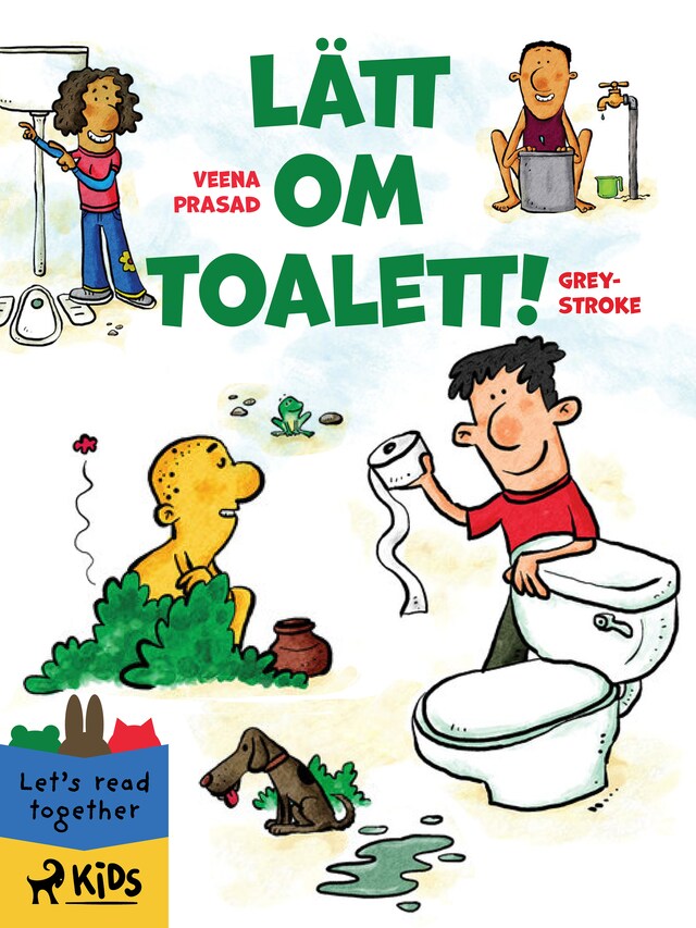 Couverture de livre pour Lätt om toalett!