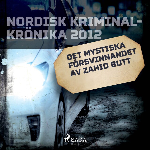 Book cover for Det mystiska försvinnandet av Zahid Butt