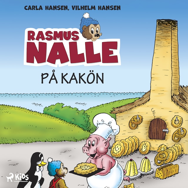 Boekomslag van Rasmus Nalle på Kakön