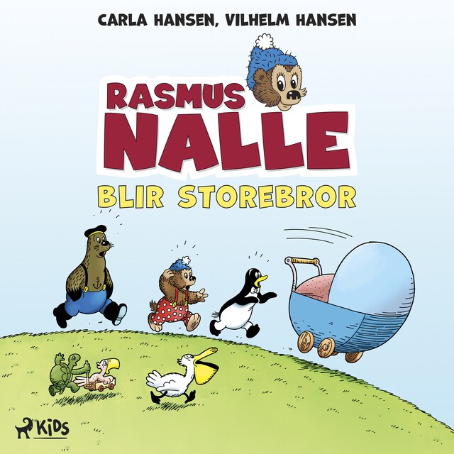 Buchcover für Rasmus Nalle blir storebror