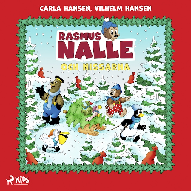 Couverture de livre pour Rasmus Nalle och nissarna