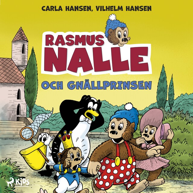 Boekomslag van Rasmus Nalle och gnällprinsen