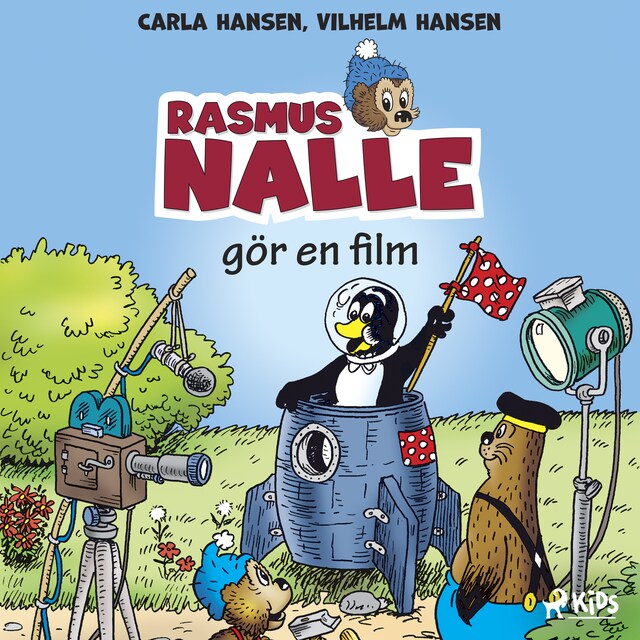 Book cover for Rasmus Nalle gör en film