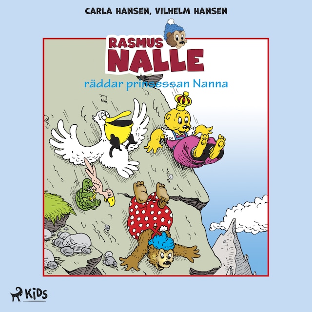 Book cover for Rasmus Nalle räddar prinsessan Nanna