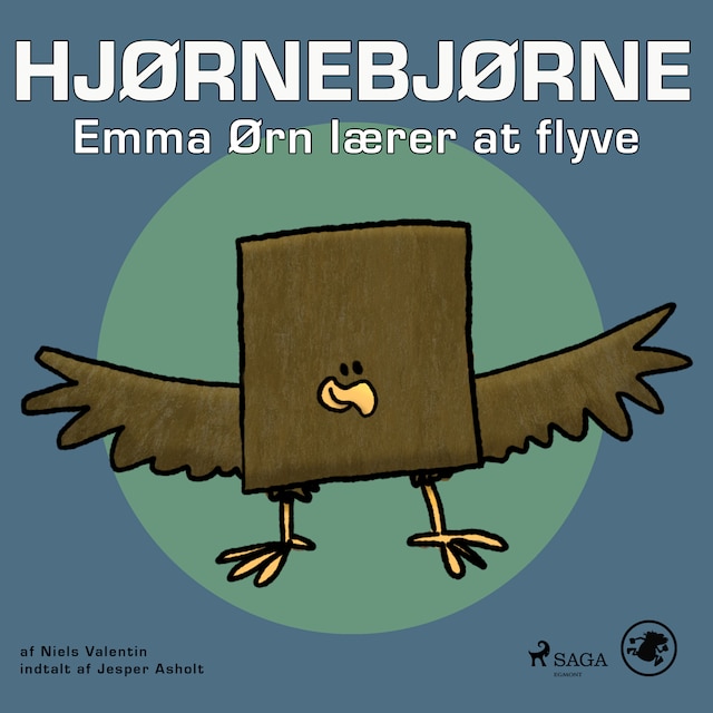 Bogomslag for Hjørnebjørne 3 - Emma Ørn lærer at flyve