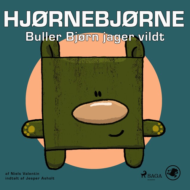 Bogomslag for Hjørnebjørne 6 - Buller Bjørn jager vildt