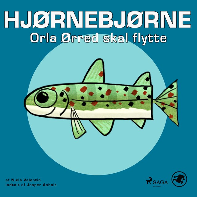 Bogomslag for Hjørnebjørne 15 - Orla Ørred skal flytte