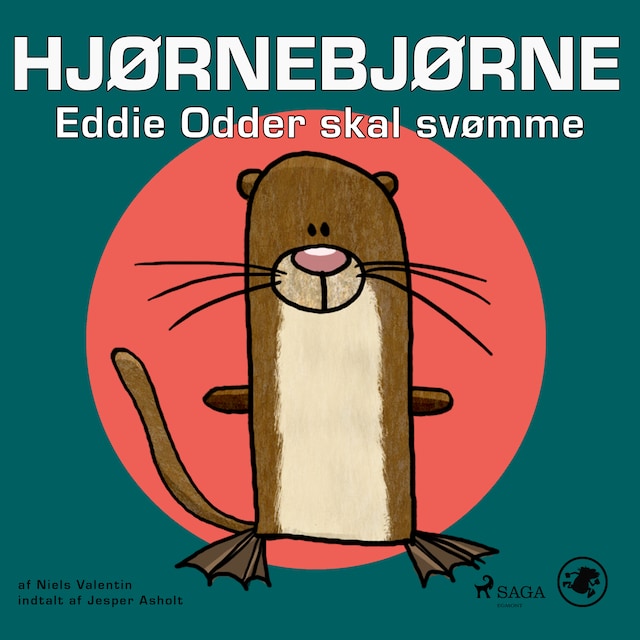 Bogomslag for Hjørnebjørne 18 - Eddie Odder skal svømme