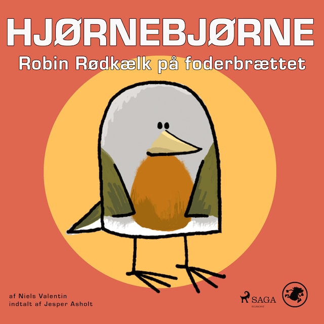 Bogomslag for Hjørnebjørne 20 - Robin Rødkælk på foderbrættet