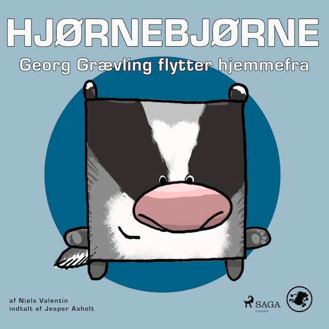 Bogomslag for Hjørnebjørne 25 - Georg Grævling flytter hjemmefra