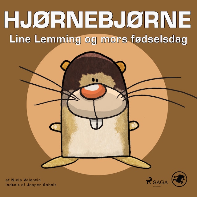 Bogomslag for Hjørnebjørne 26 - Line Lemming og mors fødselsdag