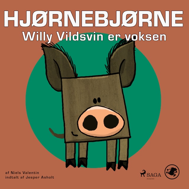 Bogomslag for Hjørnebjørne 35 - Willy Vildsvin er voksen