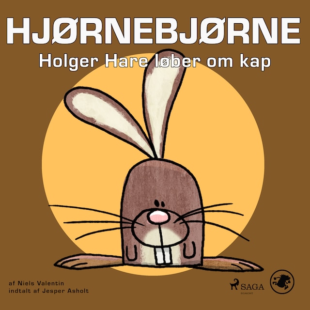 Bogomslag for Hjørnebjørne 36 - Holger Hare løber om kap