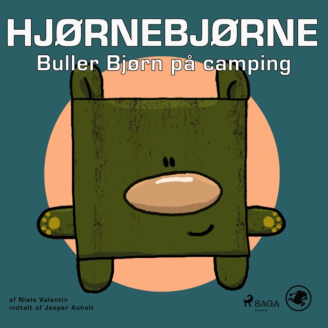 Bogomslag for Hjørnebjørne 38 - Buller Bjørn på camping