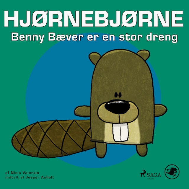 Bogomslag for Hjørnebjørne 45 - Benny Bæver er en stor dreng