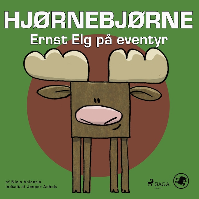 Bogomslag for Hjørnebjørne 53 - Ernst Elg på eventyr