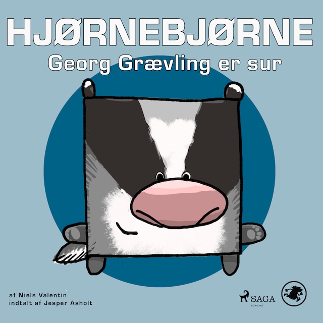 Bogomslag for Hjørnebjørne 59 - Georg Grævling er sur