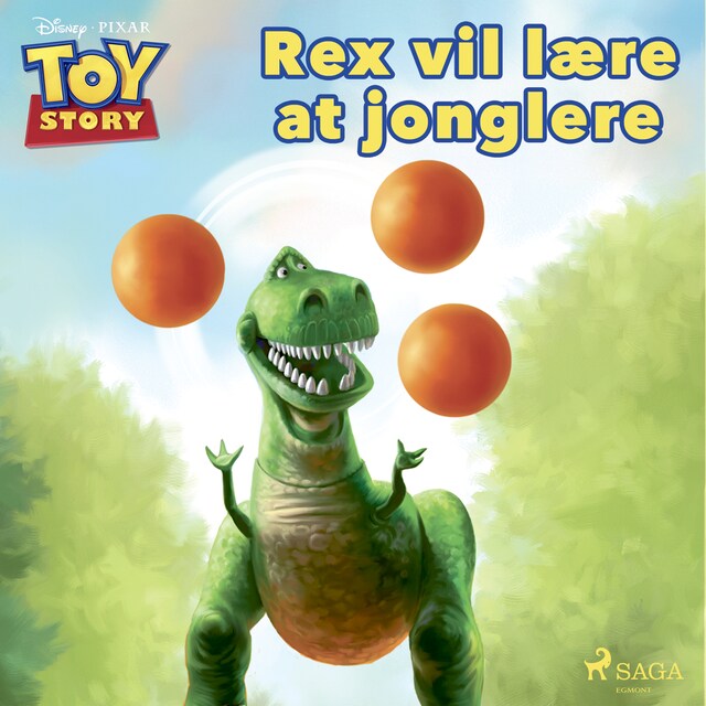 Bogomslag for Toy Story - Rex vil lære at jonglere