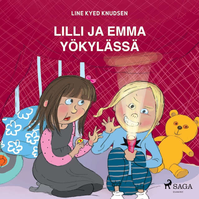 Book cover for Lilli ja Emma yökylässä