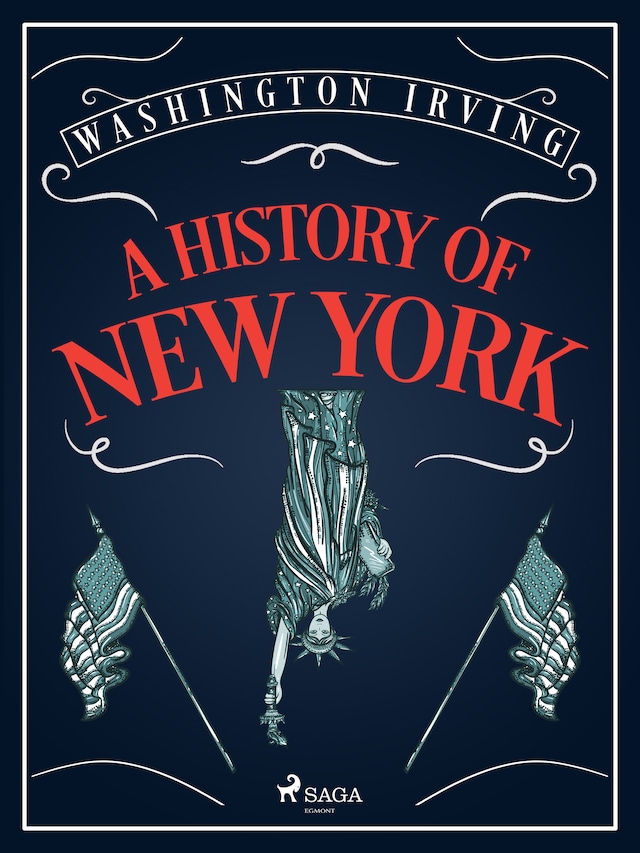 Kirjankansi teokselle A History of New York