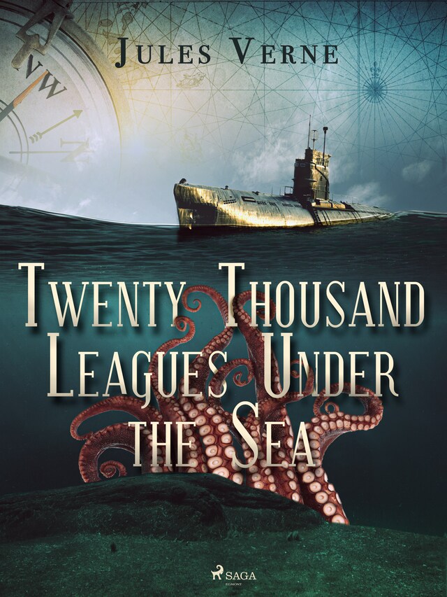 Couverture de livre pour Twenty Thousand Leagues Under the Sea