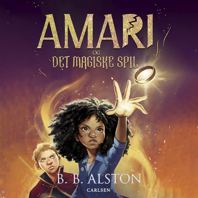 Boekomslag van Amari (2) - Amari og det magiske spil