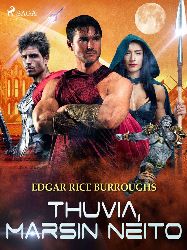 Copertina del libro per Thuvia, Marsin neito