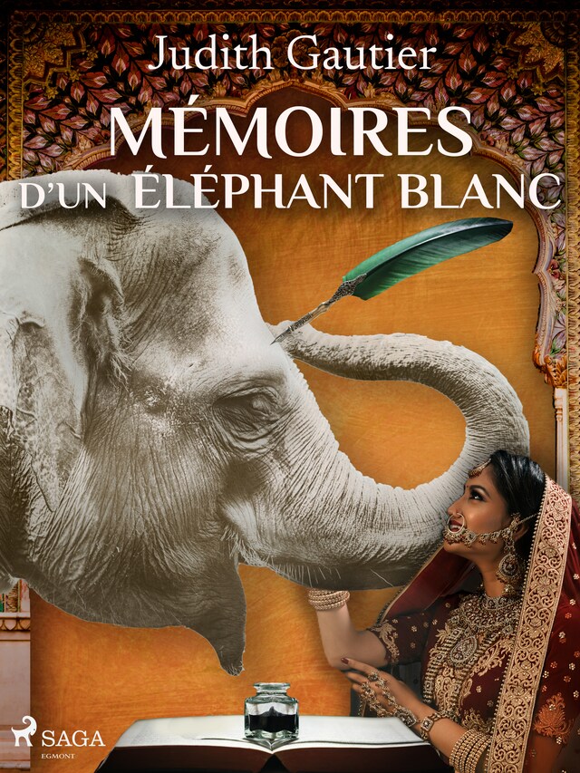 Kirjankansi teokselle Mémoires d'un Éléphant blanc