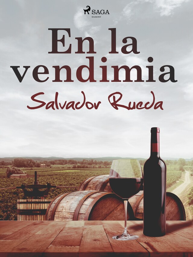 Book cover for En la vendimia