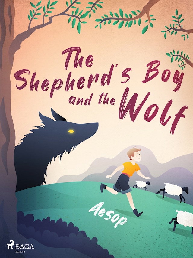 Book cover for The Shepherd's Boy and the Wolf