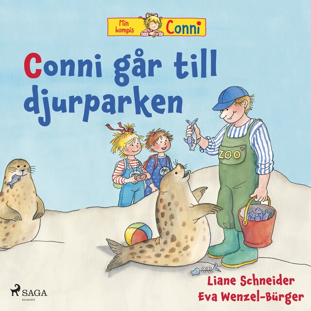 Book cover for Conni går till djurparken