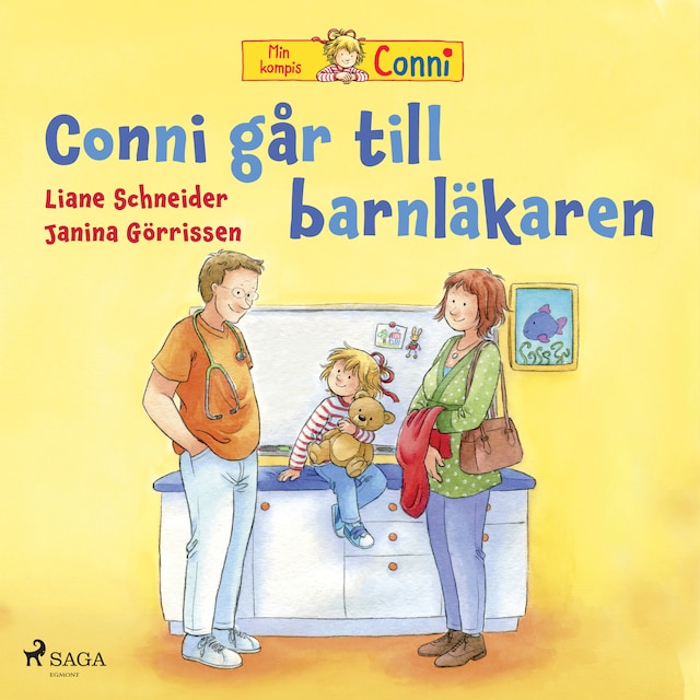 Book cover for Conni går till barnläkaren
