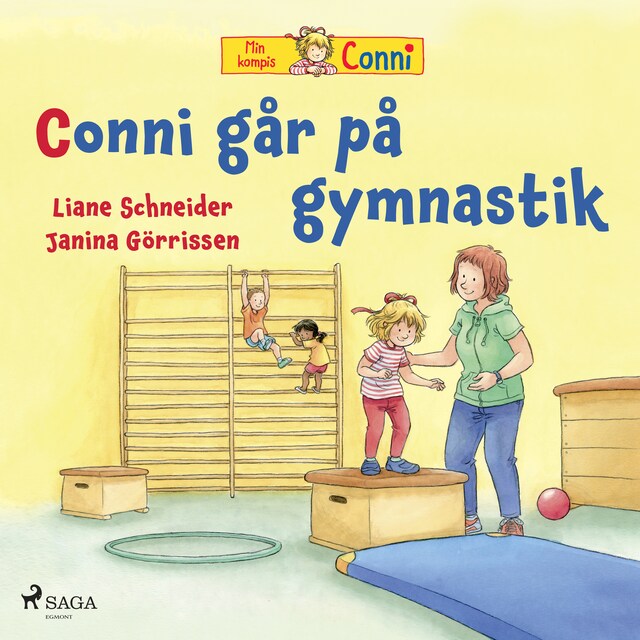 Book cover for Conni går på gymnastik