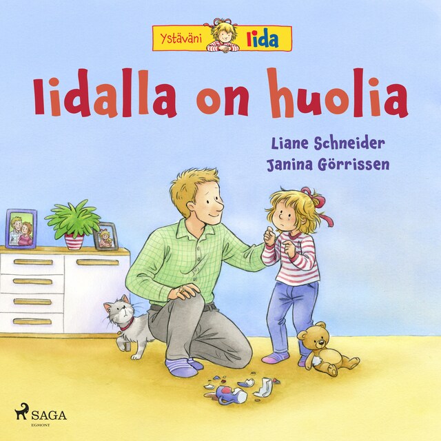 Boekomslag van Iidalla on huolia