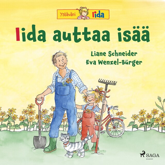 Book cover for Iida auttaa isää