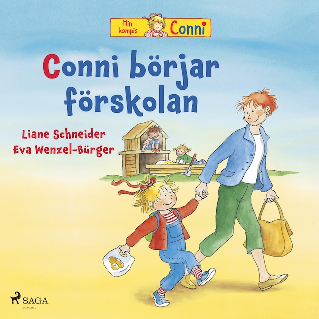 Book cover for Conni börjar förskolan