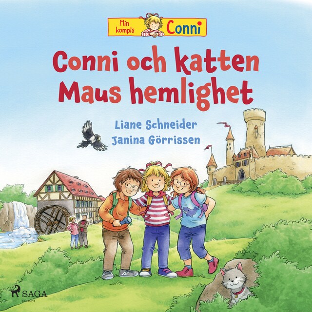 Copertina del libro per Conni och katten Maus hemlighet